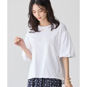 tシャツ Tシャツ レディース ボリュームスリーブカットプルオーバー｜ZOZOTOWN Yahoo!店