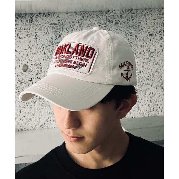 キャップ 帽子 メンズ 「OKUOKU　0909」刺繍 ウォッシュ キャップ CAP 多カラー ok...