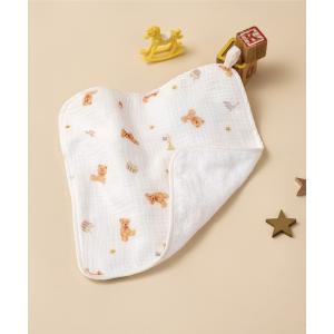 ハンカチ コットンガーゼハンカチ(ループ付) キ...の商品画像