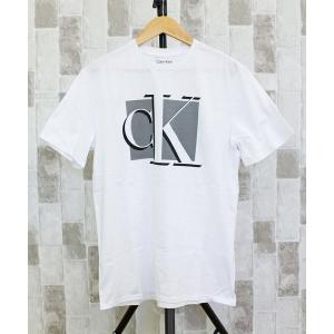 tシャツ Tシャツ メンズ CK ビッグロゴクルーネックTシャツ｜zozo