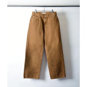 パンツ 「ATELLIER WELLS BY JOHNBULL」カツラギオーバーダイワイドパンツ メンズ レディース