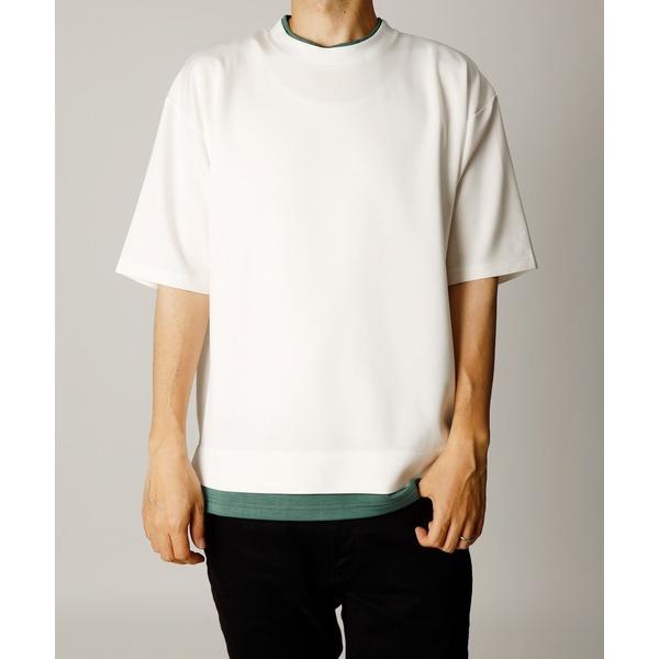 tシャツ 「INASTUDIOS SELECT」ダンボールニット フェイクレイヤー クルーTシャツ ...