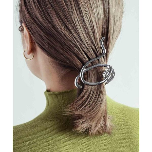 ヘアクリップ ドローイング ライン バンス クリップ