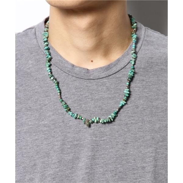 ブレスレット Tumble Turquise Bracelet -triple- メンズ レディース