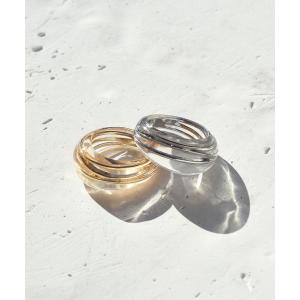 指輪 リング メタル エンケージ クリア リング レディースの買取情報