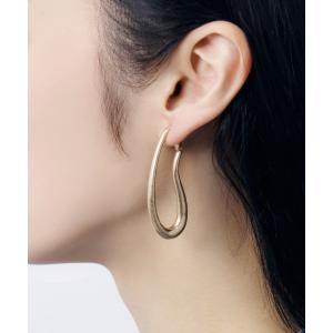 イヤリング カーヴィー オーバル イヤリング レディースの買取情報