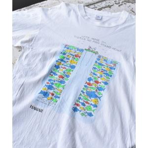 tシャツ Tシャツ メンズ 「ヴィンテージ古着」90's HAWAII/ハワイ グラフィックプリント Tシャツ USA製