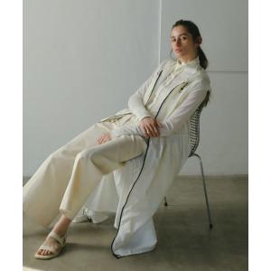 ETRE TOKYO スカート レイヤードラップリネンスカート