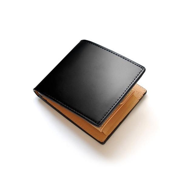 財布 馬革折り財布 メンズ