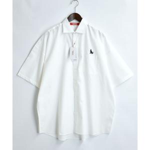 シャツ ブラウス メンズ 別注「Healthknit Product」one point stitch broadcloth shirt/ワンポイント｜ZOZOTOWN Yahoo!店