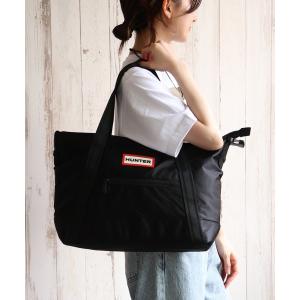 HUNTER ハンター ナイロン ミニ トップ クリップ トート バッグ