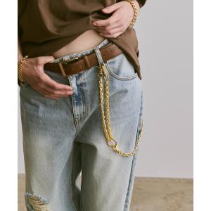 JAM HOME MADE（ジャムホームメイド） ウォレットチェーン 牛革 レザー