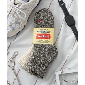 靴下 「Healthknit/ヘルスニット」3足セットヘビーウェイトクォーターソックス 3PACK SET SOCKS メンズ レディース