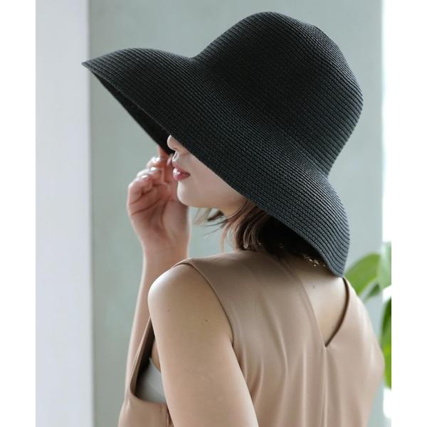 帽子 ハット 麦わら帽子 かぶーる日傘 あご紐 レディース