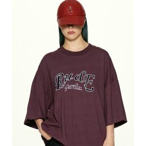 tシャツ LIBERE リベーレ / RUDE OVER T-SHIRT ロゴ刺繍ビッグシルエットTシャツ / 241213-241214