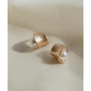 ピアス カーヴィー メタル パール ピアス レディースの買取情報
