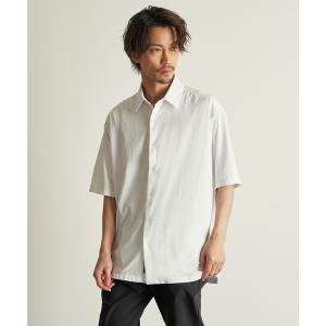 シャツ ブラウス メンズ 「Custom Culture」ソフトSTRETCHショートスリーブシャツ｜ZOZOTOWN Yahoo!店