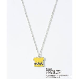 ネックレス メンズ PEANUTS JEWELRY CHARLIE BROWN ネックレス｜zozo