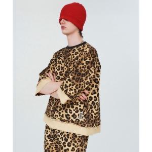 tシャツ Tシャツ メンズ ILL ONE EIGHTY/イルワンエイティ LEOPARD SWEAT SHIRTの商品画像