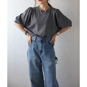tシャツ 接触冷感パフスリーブニットトップス レディース｜ZOZOTOWN Yahoo!店