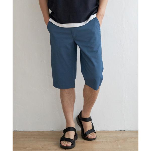 パンツ 6.5分丈ドビーハーフパンツ メンズ
