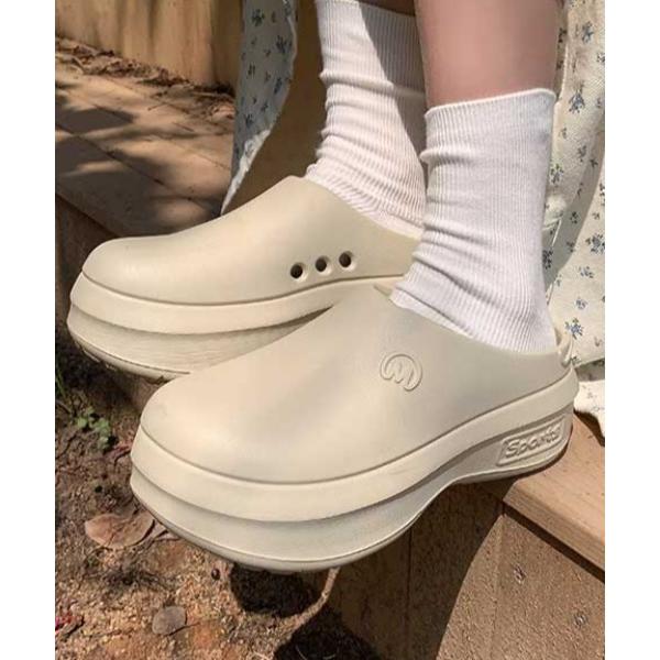 サンダル VOLUME CLOGS SHOES レディース