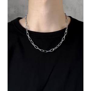 ネックレス SBG オーバルチェーンネックレス メンズ