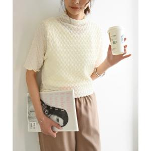 マスターバニー 【15周年】モチーフ柄36Gジャガード半袖ハイネックカットソ- MASTER BUNNY EDITION（マスターバニーエディション） tシャツ
