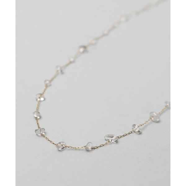 ネックレス 金属アレルギー対応「ieLS」ステンレス　クォーツネックレス レディース