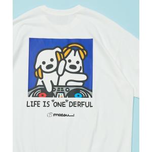 tシャツ Tシャツ メンズ matsui×FREAK'S STORE/マツイ×フリークスストア 別注 「DJ」バックプリント クルーネック半袖Tシャツ