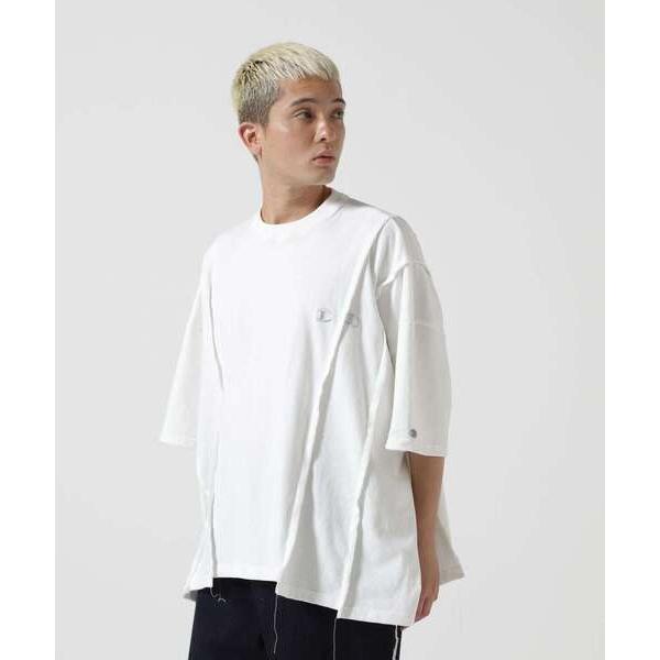 tシャツ DISCOVERED(ディスカバード) 別注DOCKING WIDE S/S TEE メン...