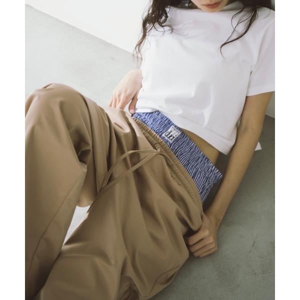 スラックス パンツ レイヤードパンツセット / セパレート可能 レディース