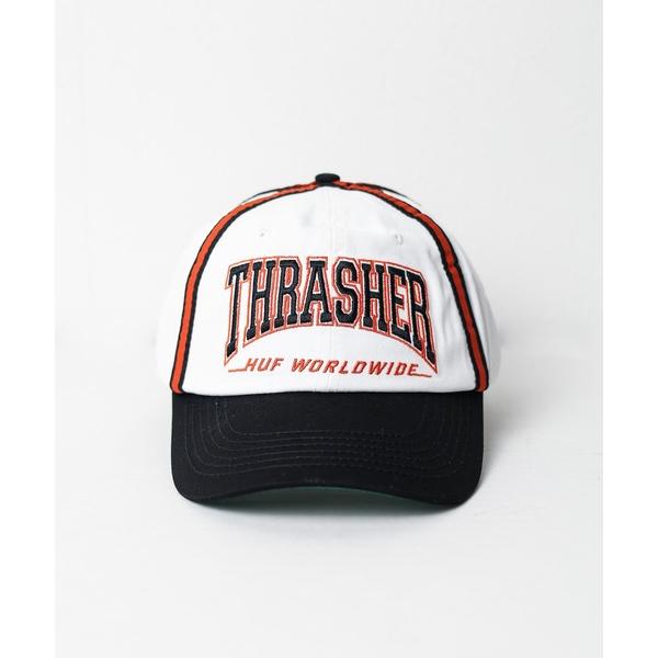 帽子 キャップ メンズ 「z」「HUF × THRASHER」THRASHER Center Fie...