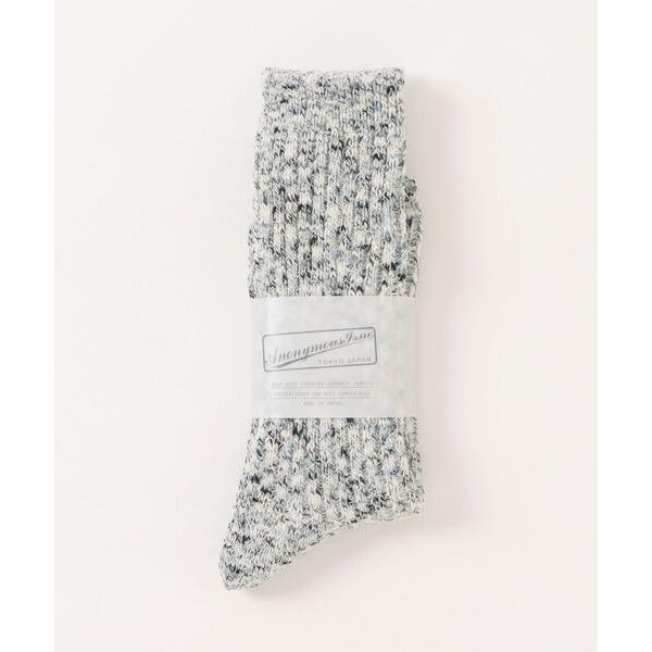 靴下 「AnonymousIsm」Homespun art yarn Crew / ホームスパン ア...