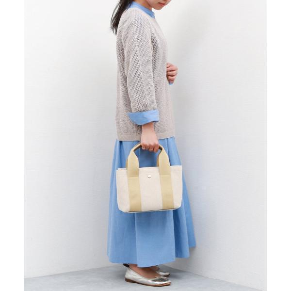 トートバッグ カシュカシュ cachecache / テープエルガリー2wayパーテーショントート ...