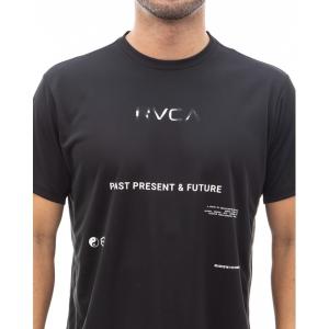 ラッシュガード メンズ RVCA SPORT メンズ 「NIGHTRUN」 RADIAL GRAPH SS ラッシュガード 「2024年夏モデル」/ル｜zozo