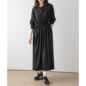 インジリ injiri *ジャムダニ織りワンピース*Sサイドギャザー綿