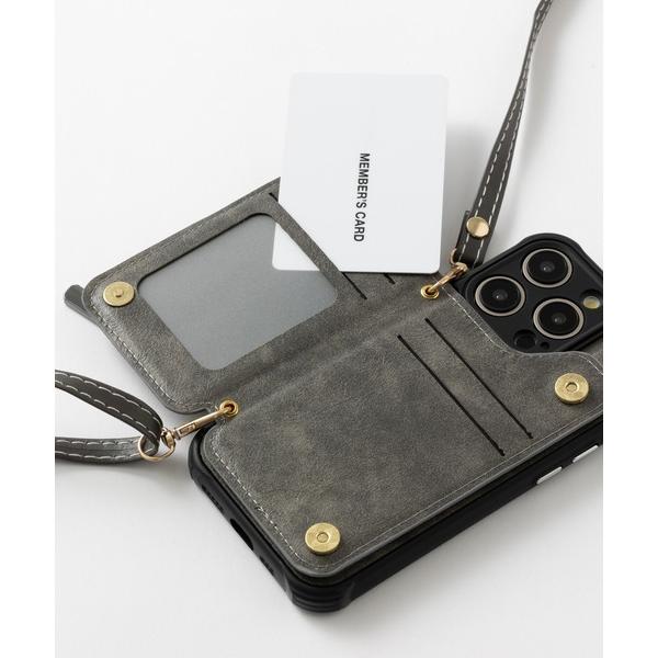 スマホケース iPhoneケース カバー PUブライドルレザー カード収納付き「11/12/12pr...