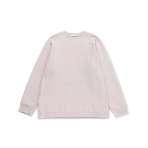 スウェット メンズ ATON NATURAL DYED URAKE OVERSIZED KKAGSW6951｜zozo