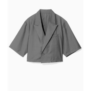 ジャケット テーラードジャケット メンズ 「SET UP対応」ショートデザインジャケット(HARE)｜ZOZOTOWN Yahoo!店