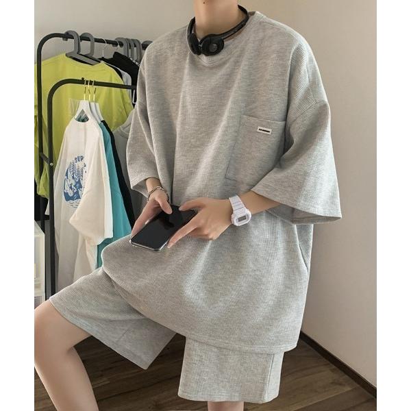 パジャマ メンズルームウェア上下セット メンズ