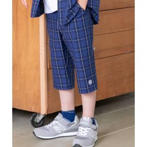 パンツ 「110-130cm」マドラスチェックパンツ キッズ 子供服