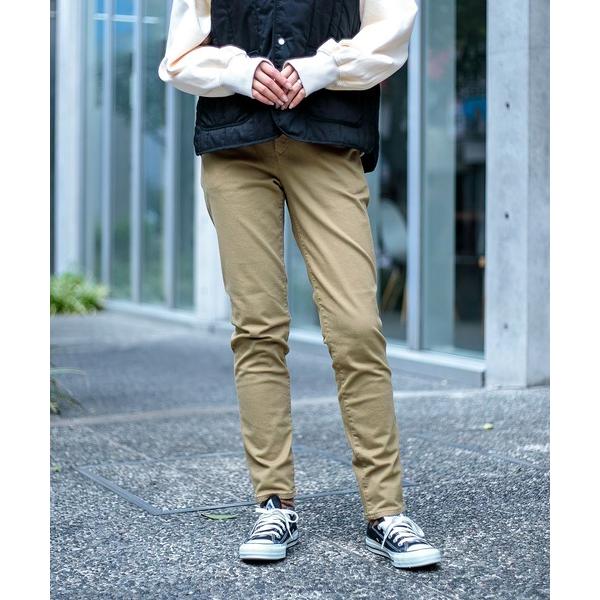 チノパン 「D.M.G. / ディーエムジー」 COZY FLEECE ECRU リラクシングテーパ...