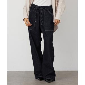 ジーンズ デニム デニムパンツ Lee/リー 涼感リラックス イージーワイドペインター デニムパンツ「楽ちんワイドデニム」「イージーパンツ」