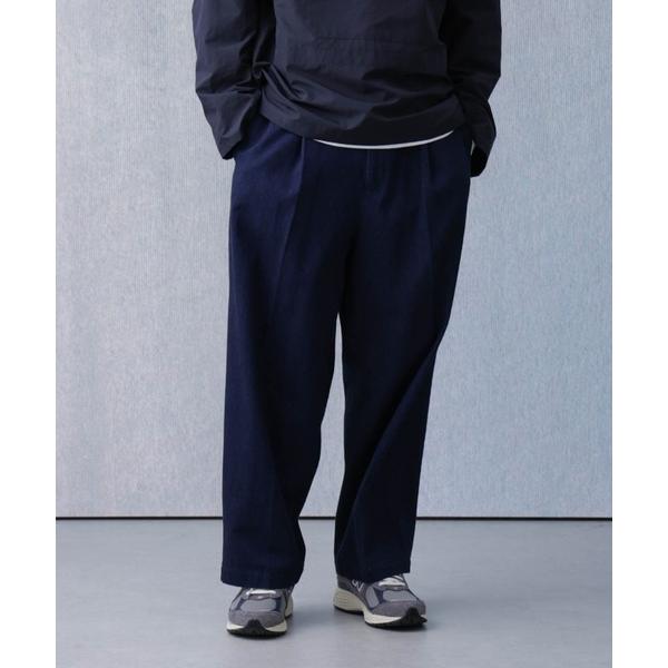 ジーンズ LUCAS-009/デニムワンプリーツワイドパンツ メンズ