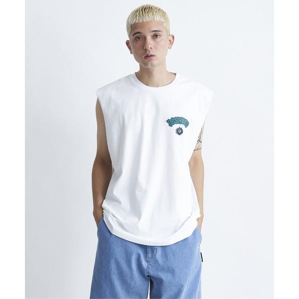 タンクトップ 24 FLAME SLEEVELESS/DCバックプリントマッスルタンクトップ メンズ...