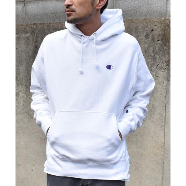 パーカー 「ヴィンテージ古着」Champion / チャンピオン リバースウィーブ ロゴ刺繍 スウェ...