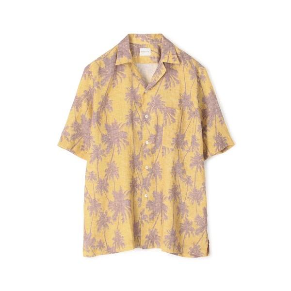 シャツ BAGUTTA NAWMAVI EMK リネン オープンカラーシャツ メンズ