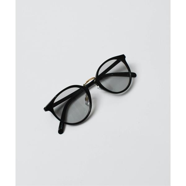 サングラス 「UVカット99%レンズ」ユニセックス メタルブリッジ ボストン サングラス 伊達メガネ...