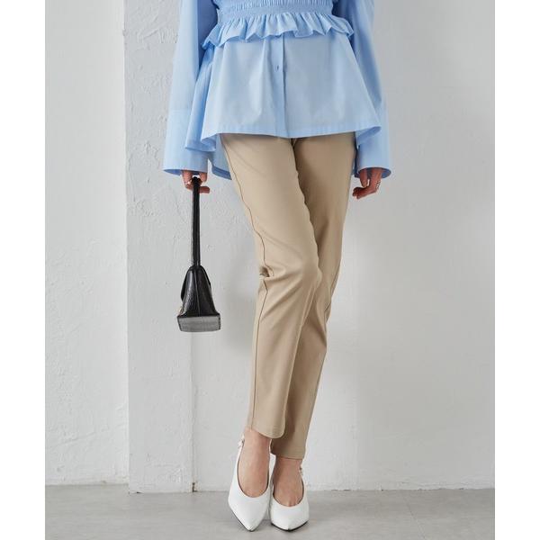 パンツ 「低身長/高身長/大きいサイズ有」「グラフェン」ハイスペックストレッチカラーパンツ レディー...